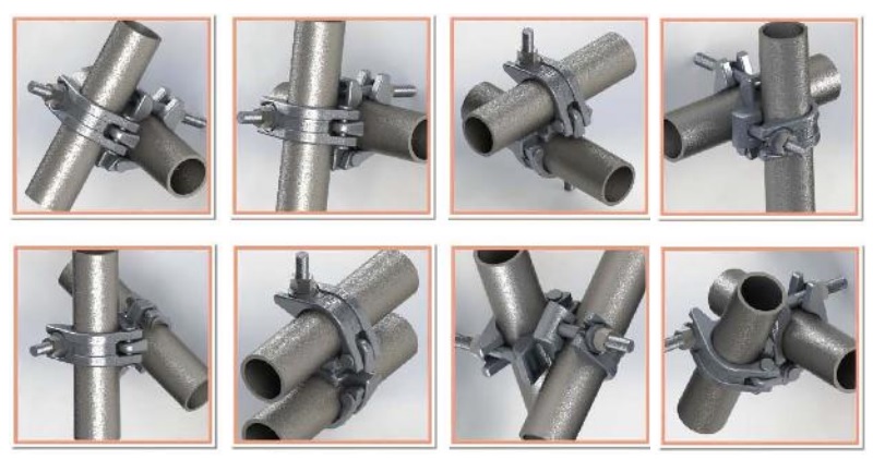 coupler for scafolding