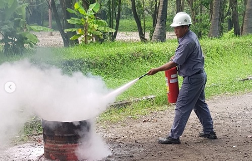 pelatihan damkar satpam kdl