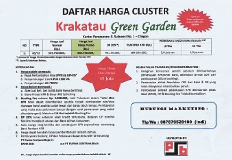 daftar harga kgg