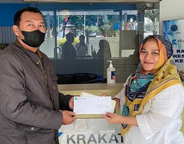 Bantuan Dana CSR kpd Lembaga Pengembangan Tilawatil Qur'an Kel. Kotabumi Kec. Purwakarta, Cilegon