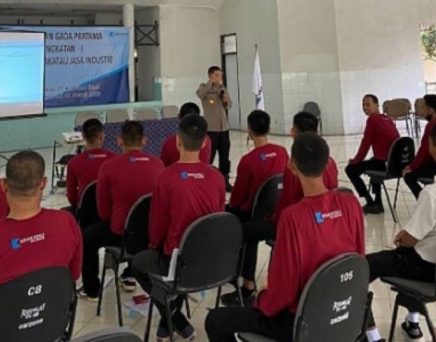 Penyelenggaraan Pelatihan Gada Pratama PT Krakatau Jasa Industri Angkatan I