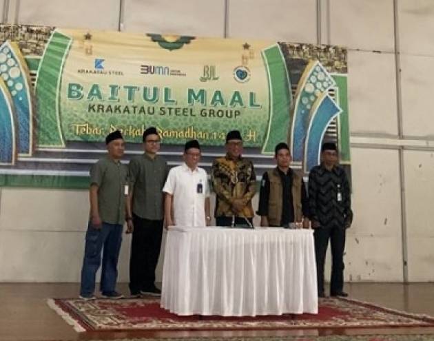 Distribusi Zakat Fitrah 1444H Krakatau Steel & Group