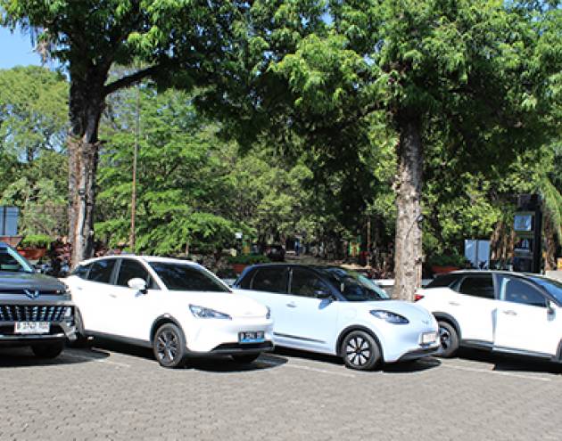TEST DRIVE MOBIL LISTRIK WULING BINGUO  & NETA PT KRAKATAU JASA INDUSTRI