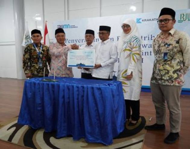 Penyerahan dan Pendistribusian Zakat Fitrah Karyawan KS Group dan Joint Venture
