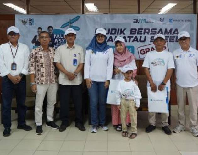 Pelepasan Mudik Asyik BUMN Bersama Pemkot Cilegon dan PT Krakatau Steel
