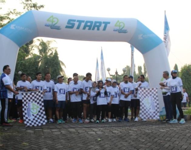 Fun Running 2024 HUT PT Krakatau Sarana Infrastruktur