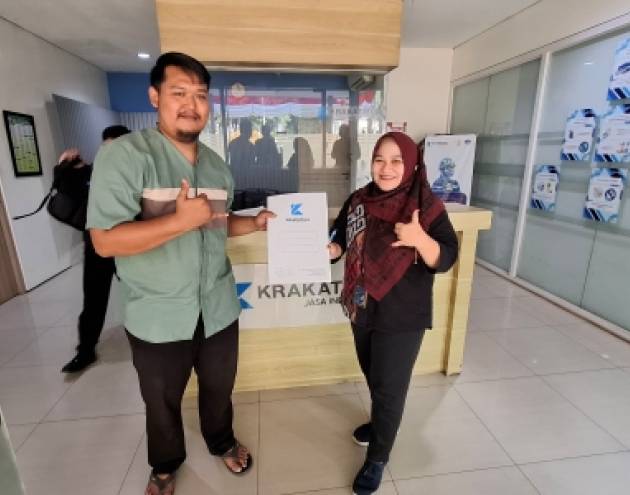 Penyerahan Bantuan TJSL HUT RI ke-79 Kelurahan Kecamatan Purwakarta