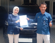 Serah Terima 1 Unit Isuzu MU-X PT Krakatau Tirta Operasi dan Pemeliharaan