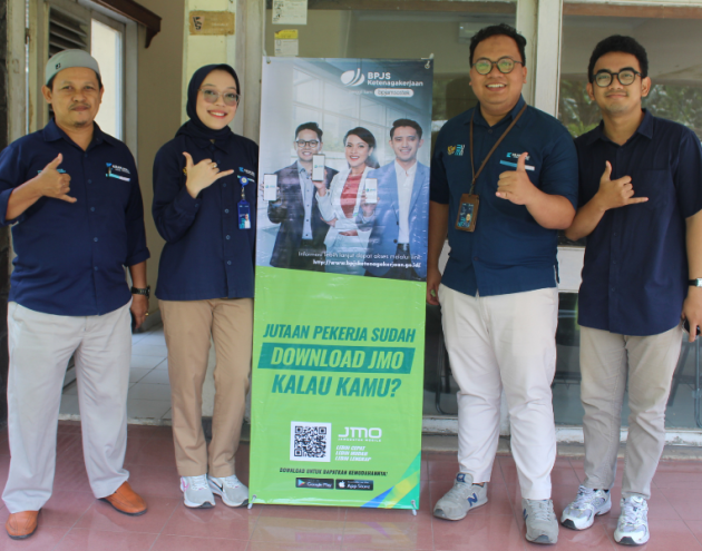 Kunjungan Sosialisasi dan Pembukaan Stand Layanan BPJS Ketenagakerjaan: Jamsostek Mobile